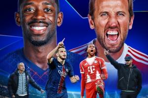 欧冠冠军来检验！拜仁开季15连胜创造五大联赛历史，明晨客战巴黎