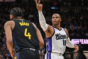 湖人火箭五连胜；雷霆终于输了；三双王们的记录