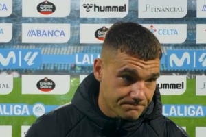 尤特格拉谈2-4输巴萨：上半场非常精彩，遗憾未能给球迷带来胜利