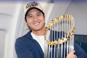 大谷翔平：三次蝉联MVP感到非常荣幸 今年是伟大的一年值得铭记