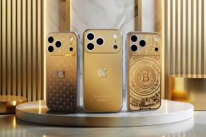 奢侈品改装厂再出手，超8.8万美元的黄金苹果iPhone 17 Pro问世