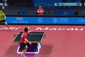 焦灼起来了！林诗栋第二局11-8，1-1扳平樊振东