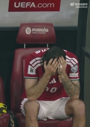 世界杯梦碎遭爱尔兰绝杀，匈牙利队长索博斯洛伊赛后痛哭