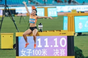 全运会最年轻女子百米冠军！陈妤颉：1110不是终点 未来还会更好