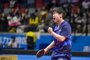 河北3-0黑龙江晋级乒乓球女团决赛：孙颖莎3-0取胜，何卓佳拿两分