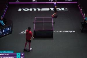 国际乒联世青赛U19男团1/4决赛 中国队1-3不敌中国台北队止步八强