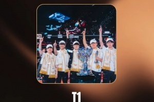 T1战队荣获国外联盟颁奖典礼年度最佳战队