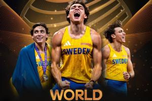 恭喜！官方：杜普兰蒂斯当选年度最佳运动员、最佳男子田赛运动员