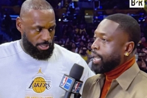 B/R：勒布朗见证韦德从选秀→共同两连冠→入选名人堂→解说员