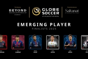 环足奖年度最佳新秀最终候选：杜埃、内维斯、库巴西、居莱尔在列