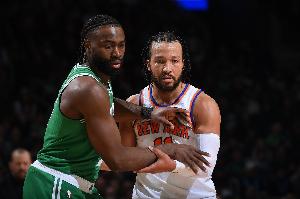 杰伦·布朗：这是一场很棒的胜利 尼克斯曾在季后赛淘汰了我们