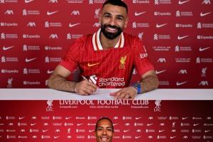 没想到33岁萨拉赫34岁范戴克顶薪续约，一人坐板凳一人失误多