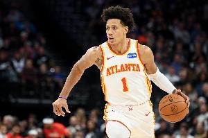 杰伦·约翰逊连续两场比赛三双 队史第二人&第一个是鲍勃·苏拉