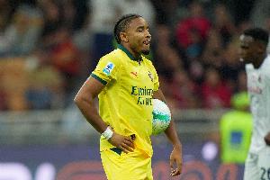 3700万欧加盟米兰的恩昆库在意甲出场10次，但仍未收获联赛首球