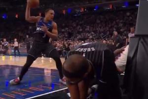 表妹批评OG：贝恩这么砸你 你不干他两拳至少也得扇他几巴掌啊