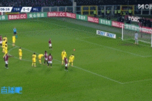 米兰客场0-1落后都灵！托莫里禁区内手球送点，弗拉西奇点射命中