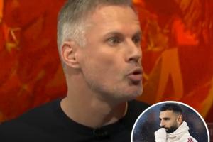 果然来了卡拉格痛批萨拉赫：耻辱！1年来是他2次让球队来顶锅