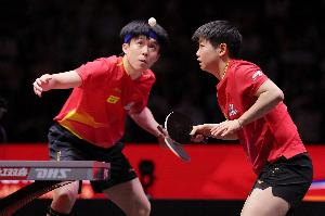 王楚钦：希望能调整好状态面对后面比赛 孙颖莎：整体发挥正常