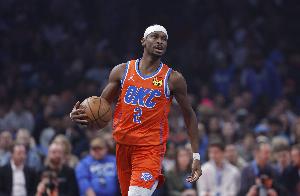 亚历山大本季场均正负值+14.96 此前NBA纪录为2016年追梦的+13.21