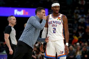 雷霆本赛季领先20+的时间264分钟 比他们比分落后的时间还多