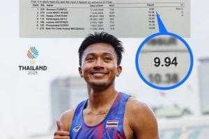 横空出世！泰国19岁小将百米连续破10，预赛9秒94现役亚洲第一！