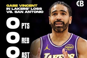 毫无存在感！文森特今日打14分钟1中0 分板助断帽均为0&犯规3次