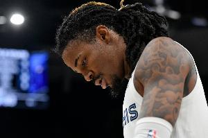 场均17.9分3.5板7.6助！明天灰熊迎战爵士 莫兰特出战成疑