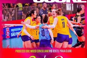 朱婷14分！意大利科内利亚诺女排3-0取胜对手，晋级世俱杯4强