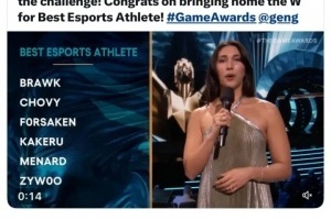 GEN CEO：恭喜Chovy，有幸共事的最真诚、最努力的选手之一