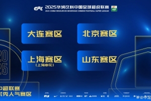 2025中超联赛优秀人气赛区：大连、北京、上海申花、山东赛区