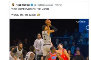 伊森妈妈看卡鲁索连切带推防文班：他把他都给犯出来了