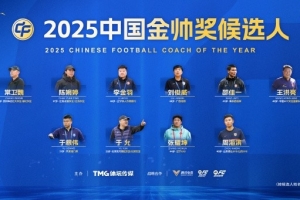 中国金帅奖候选人：陈婉婷、邵佳一、于根伟、张耀坤、周海滨在列