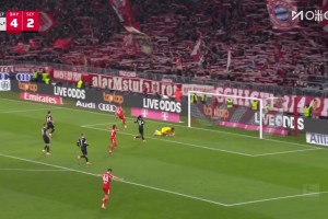 让二追三！奥利塞角球助攻，于帕后点包抄破门