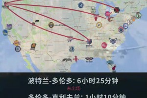 NBA和G联赛两头跑！来直观感受下杨瀚森一周的飞行距离！