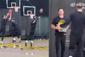 雷迪克与东契奇比拼中场三分,输了之后骂骂咧咧地走了