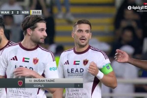 利雅得胜利2-2遭阿布扎比统一扳平！塔迪奇主罚点球破门！