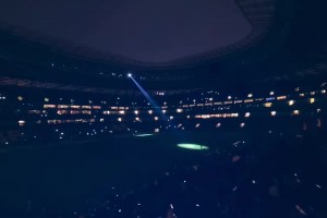 动感十足！一起云欣赏国安亚冠赛前新工体灯光秀