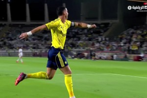 【集锦】友谊赛-C罗科曼破门 利雅得胜利4-2阿布扎比统一