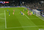 英超第13轮切尔西1比1战平阿森纳，查罗巴美丽诺破门