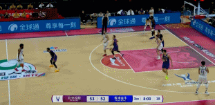 手感在线！香港金牛投手董健替补18分钟三分5中4拿到14分