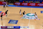 优势明显！广东半场35中23&命中率65.7%领先合肥26分