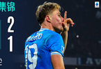 霍伊伦梅开二度助那不勒斯2-1力克尤文图斯